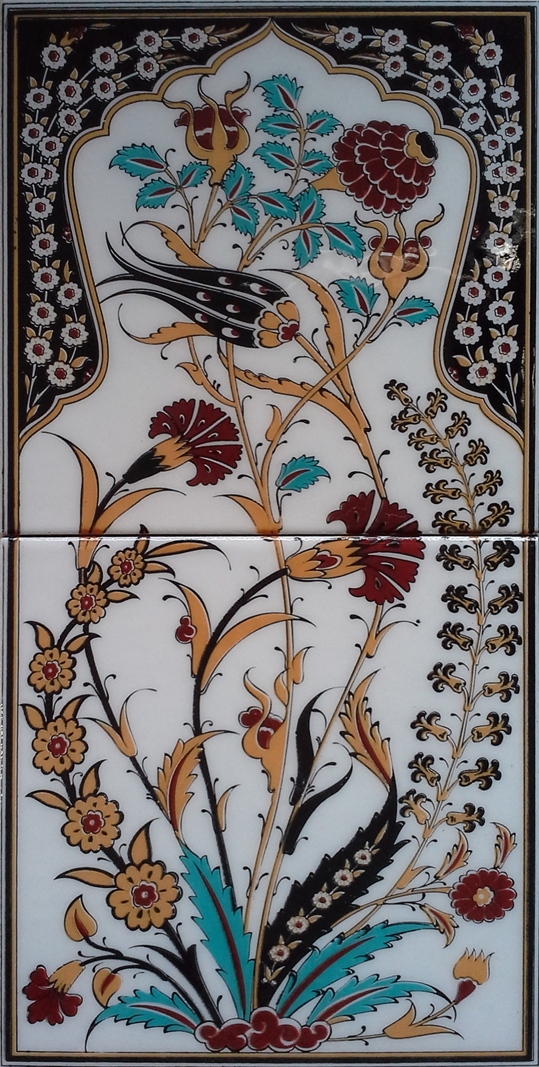 Çini Panolar  20x40-8